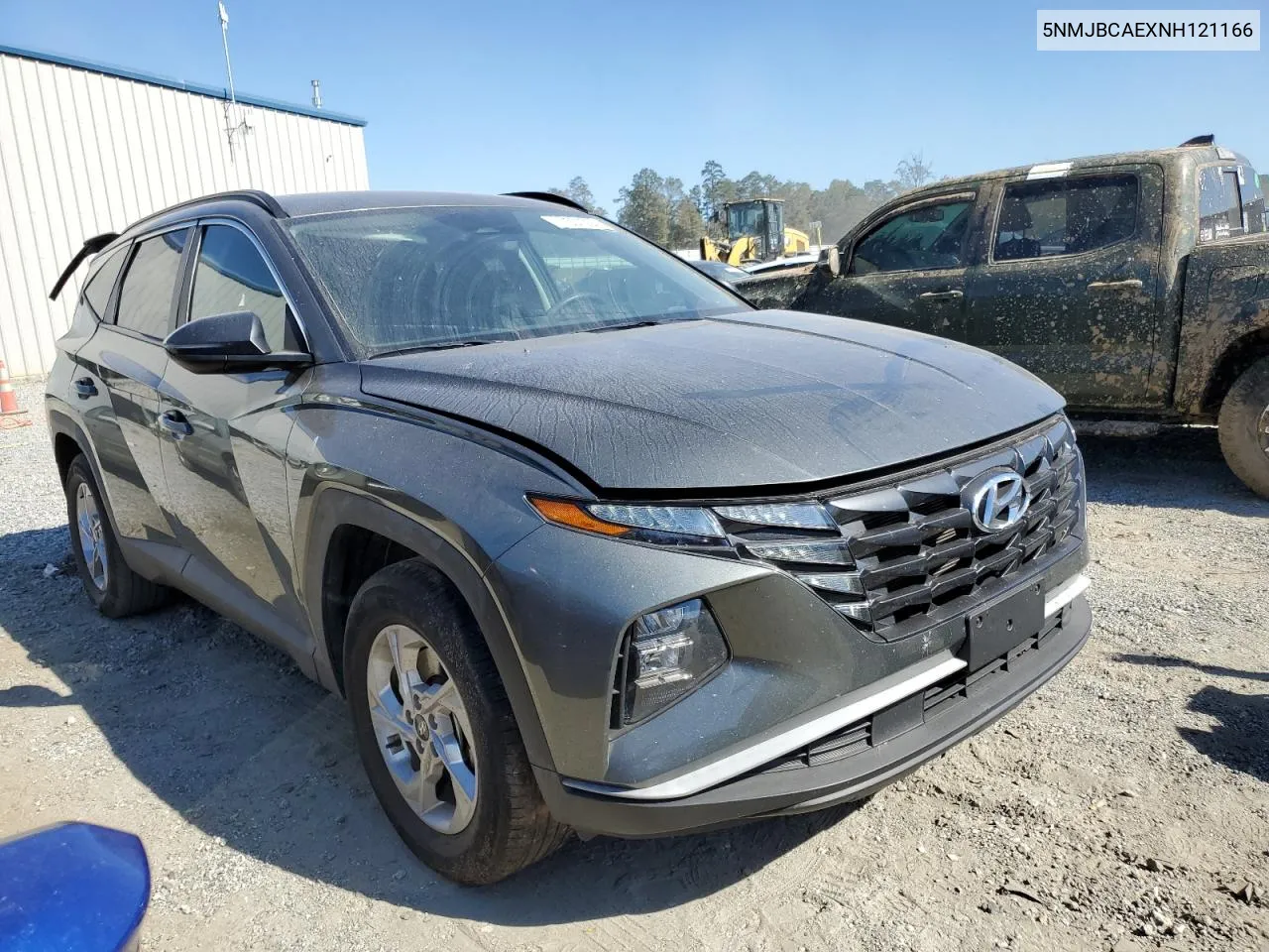 2022 Hyundai Tucson Sel VIN: 5NMJBCAEXNH121166 Lot: 77551004