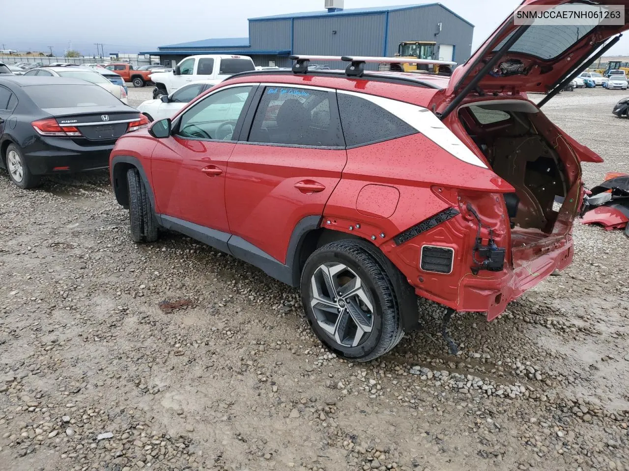 2022 Hyundai Tucson Sel VIN: 5NMJCCAE7NH061263 Lot: 77707554