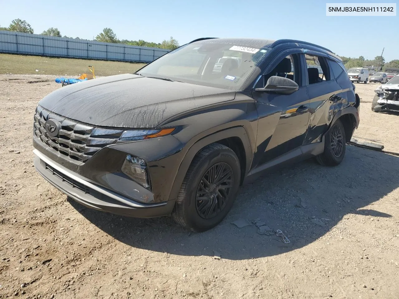 5NMJB3AE5NH111242 2022 Hyundai Tucson Sel