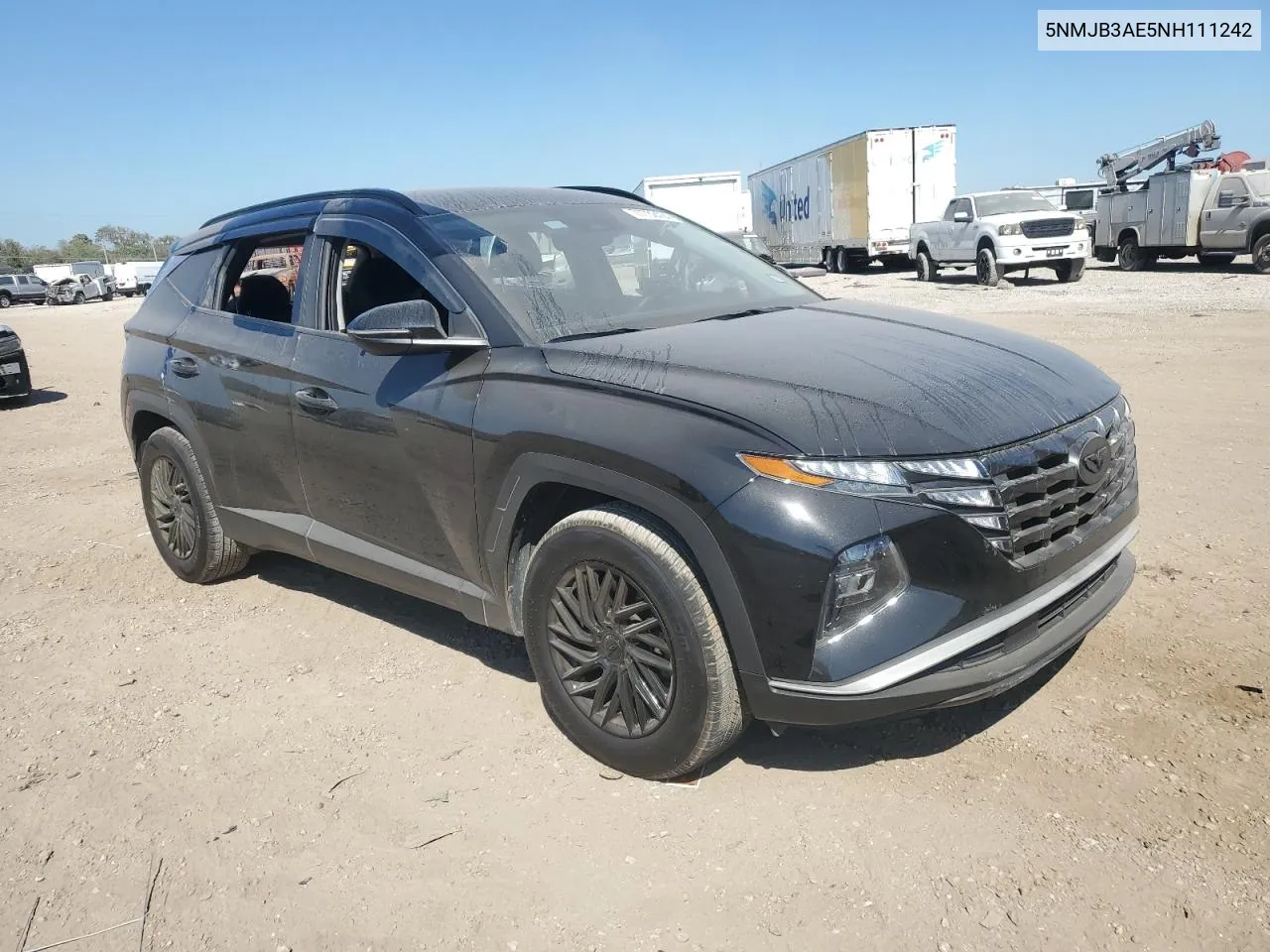 2022 Hyundai Tucson Sel VIN: 5NMJB3AE5NH111242 Lot: 77732434