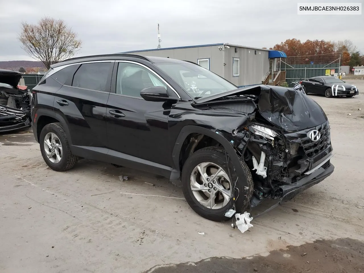 2022 Hyundai Tucson Sel VIN: 5NMJBCAE3NH026383 Lot: 78003514