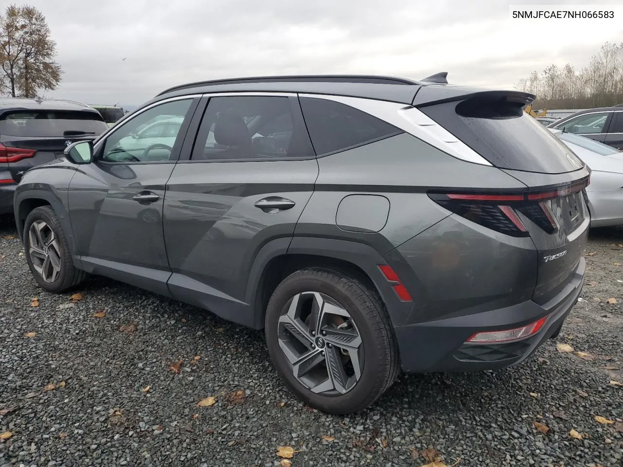 2022 Hyundai Tucson Sel VIN: 5NMJFCAE7NH066583 Lot: 78104834