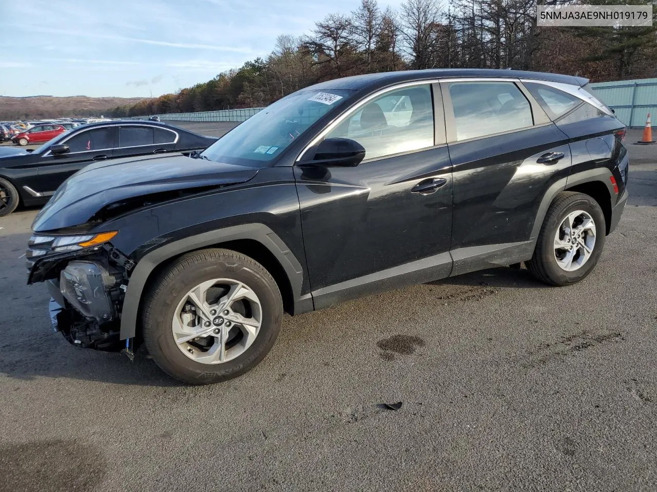 2022 Hyundai Tucson Se VIN: 5NMJA3AE9NH019179 Lot: 78523464