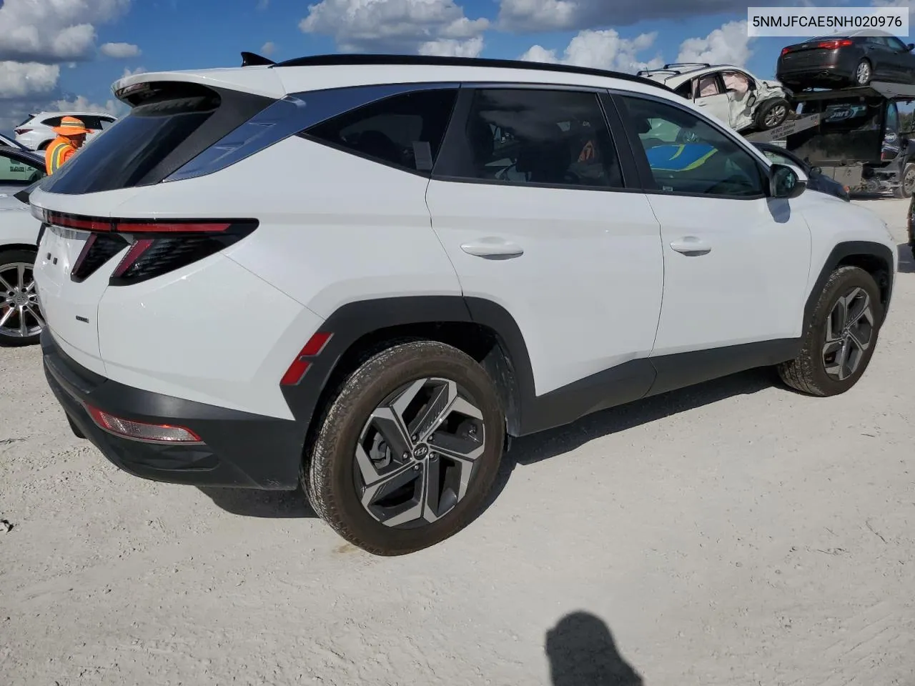 2022 Hyundai Tucson Sel VIN: 5NMJFCAE5NH020976 Lot: 79101034