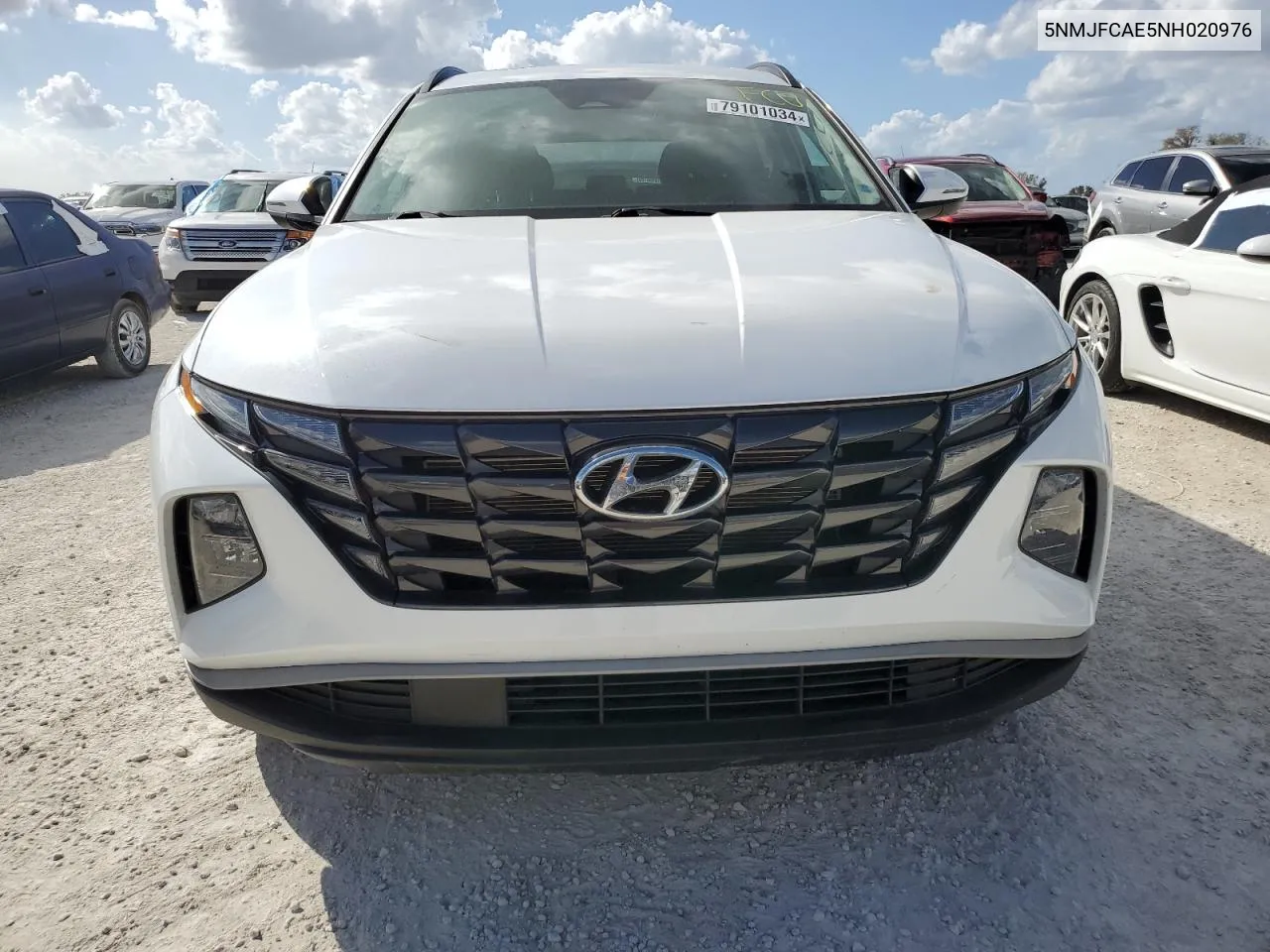 2022 Hyundai Tucson Sel VIN: 5NMJFCAE5NH020976 Lot: 79101034