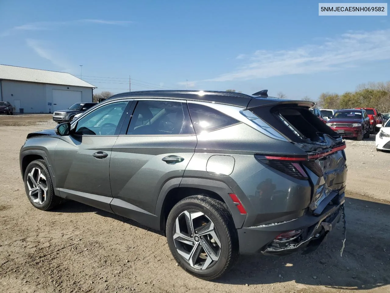 2022 Hyundai Tucson Limited VIN: 5NMJECAE5NH069582 Lot: 79102074