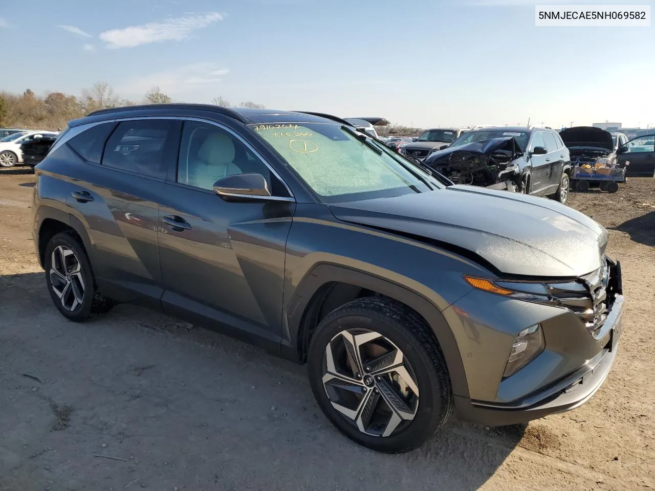 2022 Hyundai Tucson Limited VIN: 5NMJECAE5NH069582 Lot: 79102074