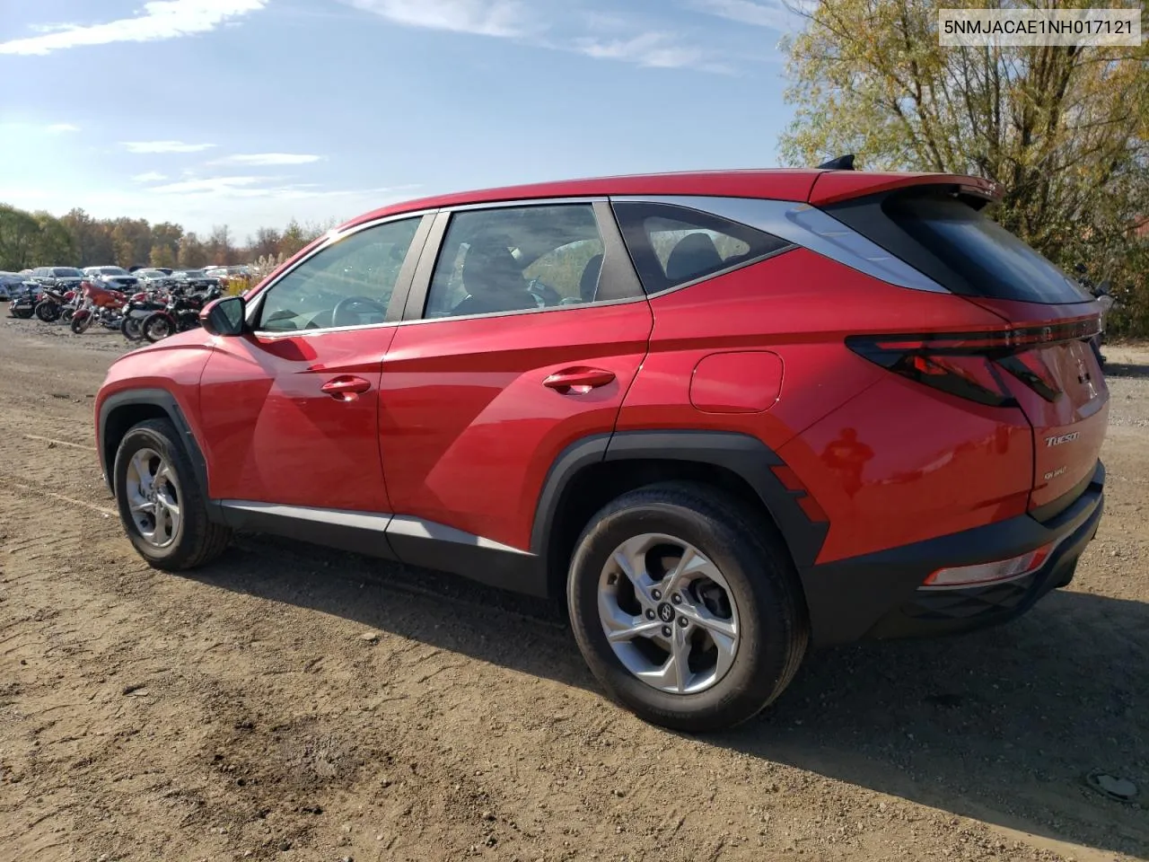 2022 Hyundai Tucson Se VIN: 5NMJACAE1NH017121 Lot: 79292844