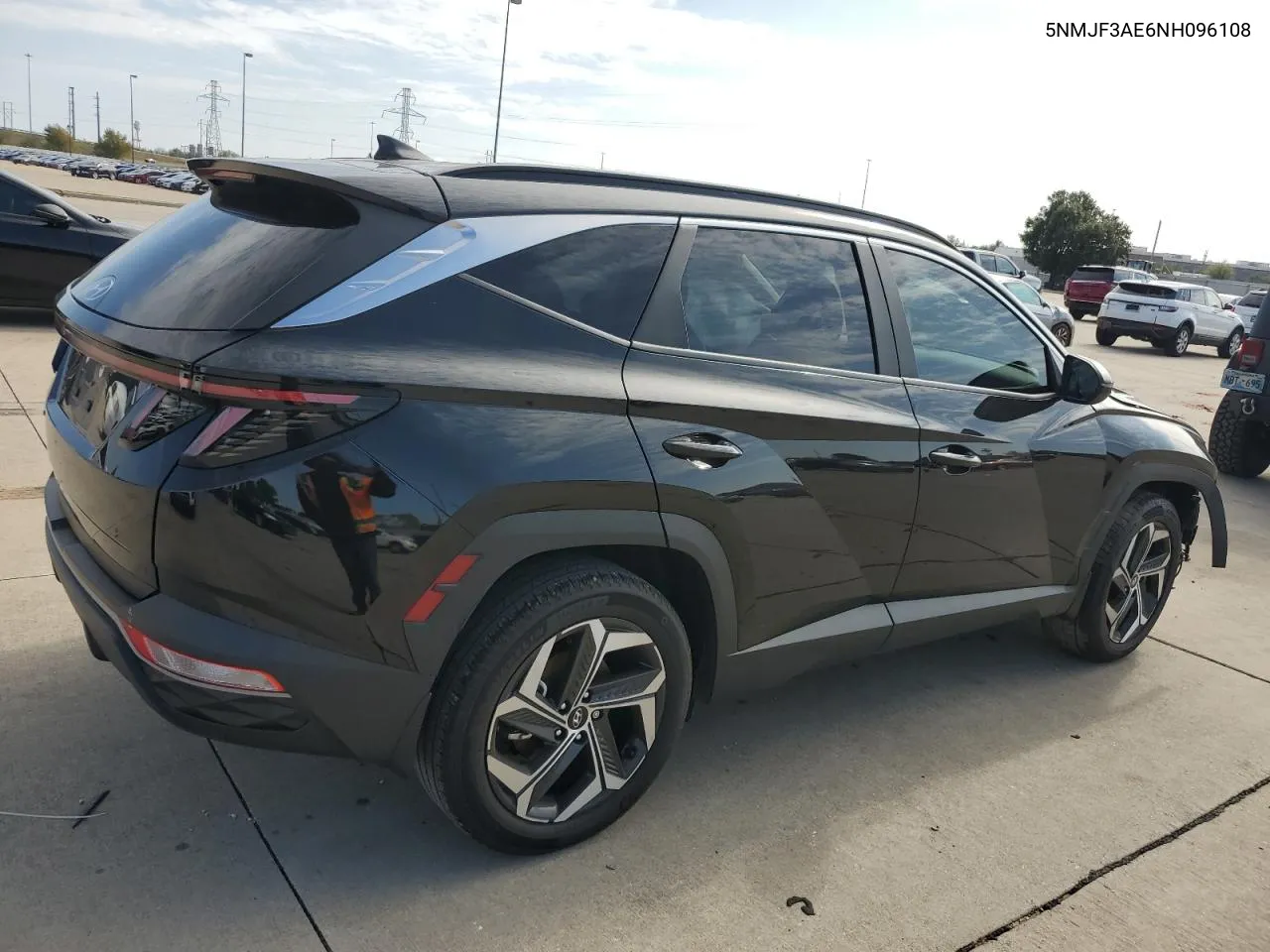 2022 Hyundai Tucson Sel VIN: 5NMJF3AE6NH096108 Lot: 79359794