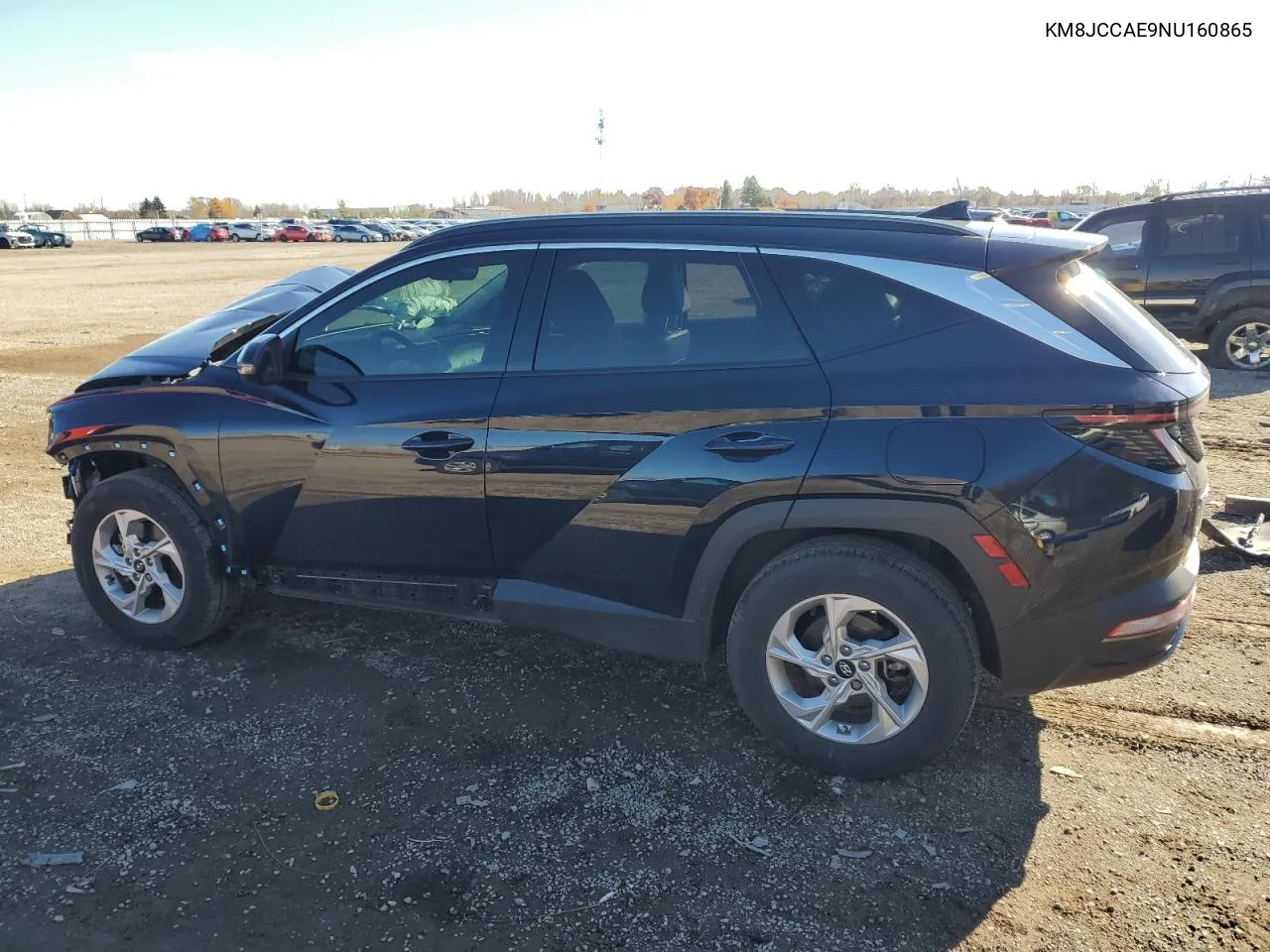 2022 Hyundai Tucson Sel VIN: KM8JCCAE9NU160865 Lot: 79857054