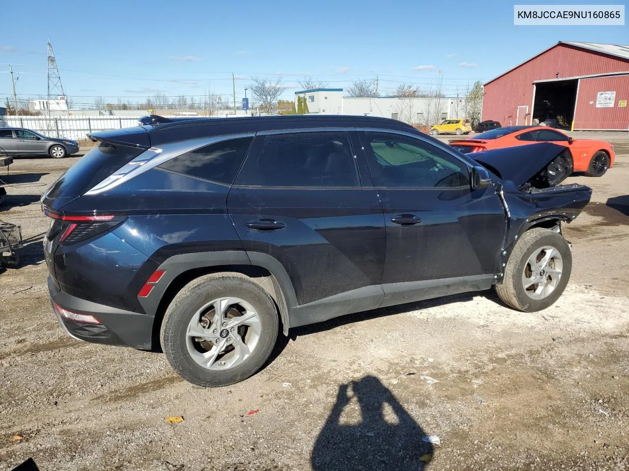 2022 Hyundai Tucson Sel VIN: KM8JCCAE9NU160865 Lot: 79857054