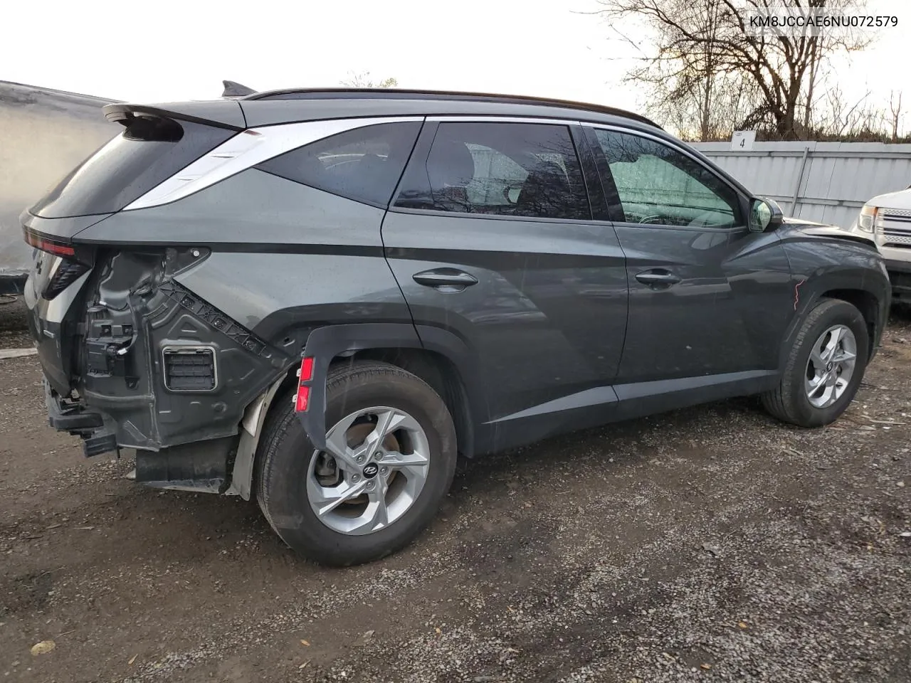 2022 Hyundai Tucson Sel VIN: KM8JCCAE6NU072579 Lot: 80106874