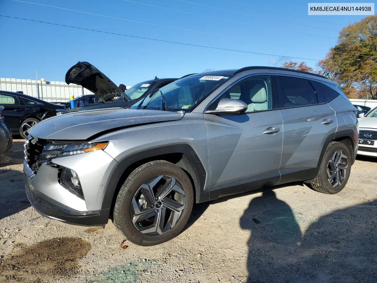 2022 Hyundai Tucson Limited VIN: KM8JECAE4NU144938 Lot: 80869244