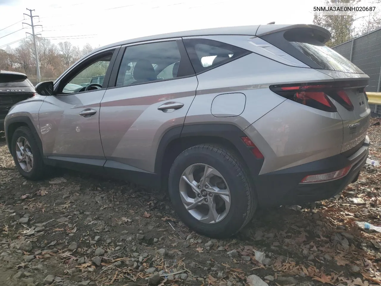 2022 Hyundai Tucson Se VIN: 5NMJA3AE0NH020687 Lot: 81701434