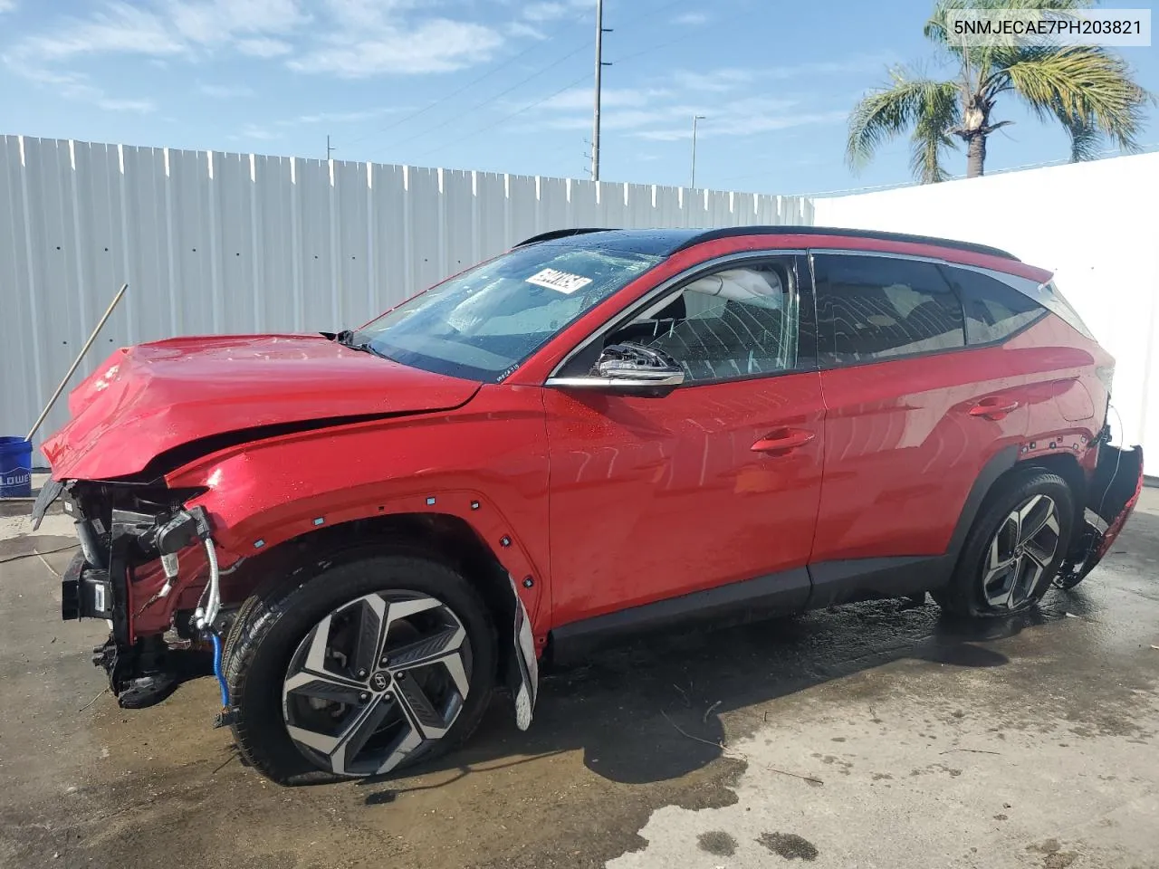 2023 Hyundai Tucson Limited VIN: 5NMJECAE7PH203821 Lot: 50441854