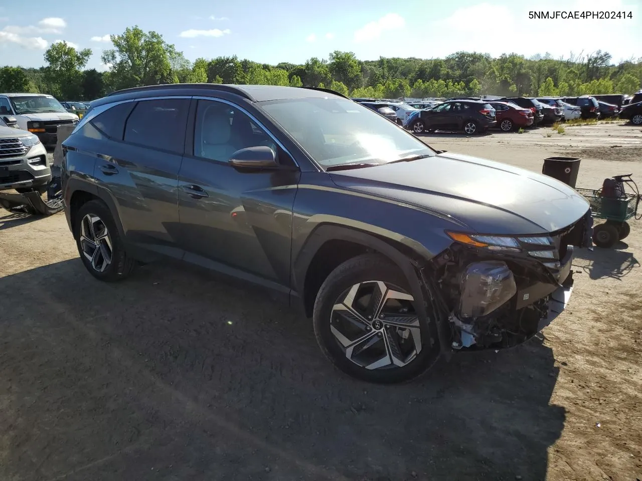 2023 Hyundai Tucson Sel VIN: 5NMJFCAE4PH202414 Lot: 58034804