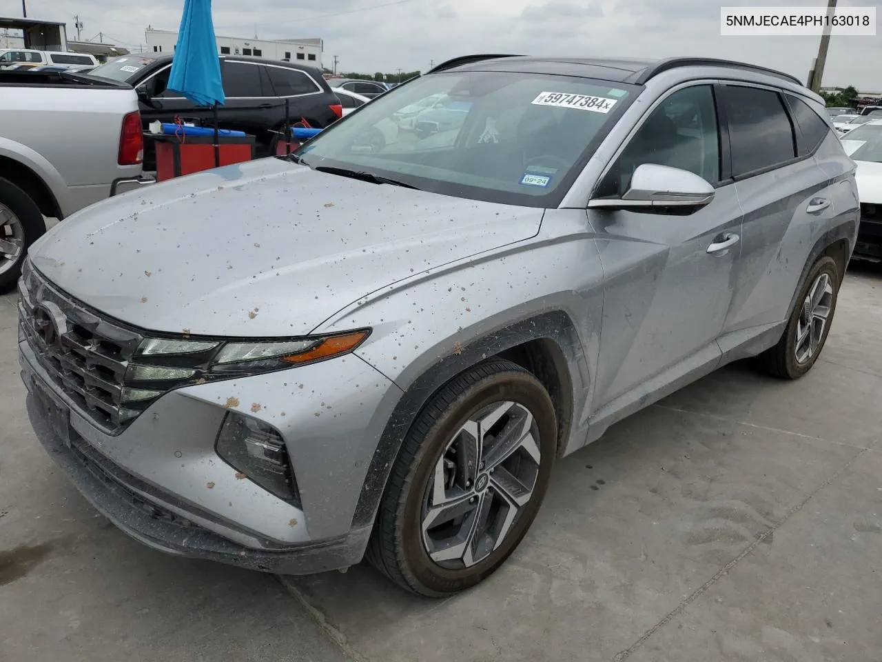 2023 Hyundai Tucson Limited VIN: 5NMJECAE4PH163018 Lot: 59747384