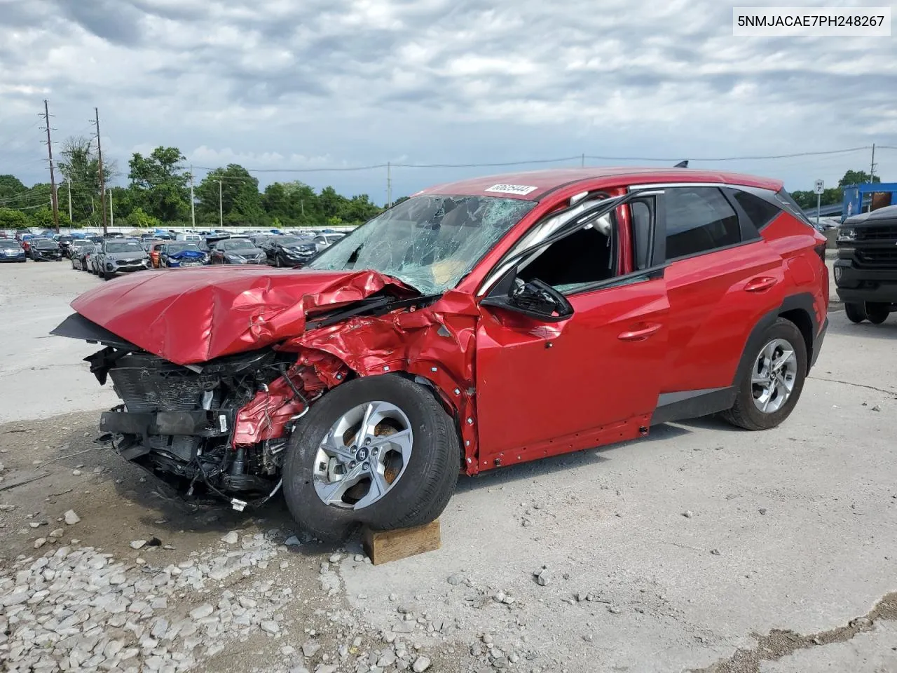 2023 Hyundai Tucson Se VIN: 5NMJACAE7PH248267 Lot: 60625444