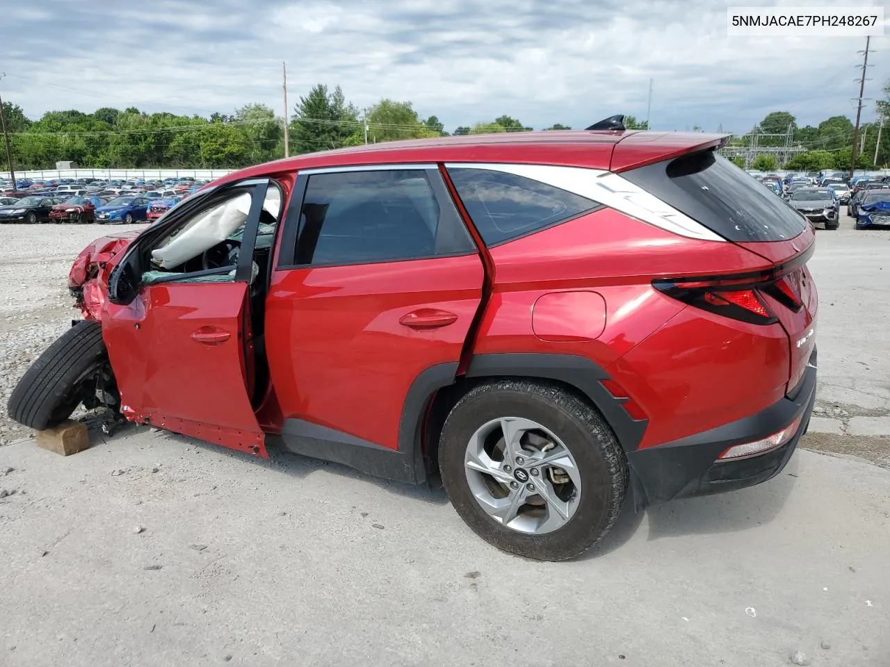 2023 Hyundai Tucson Se VIN: 5NMJACAE7PH248267 Lot: 60625444