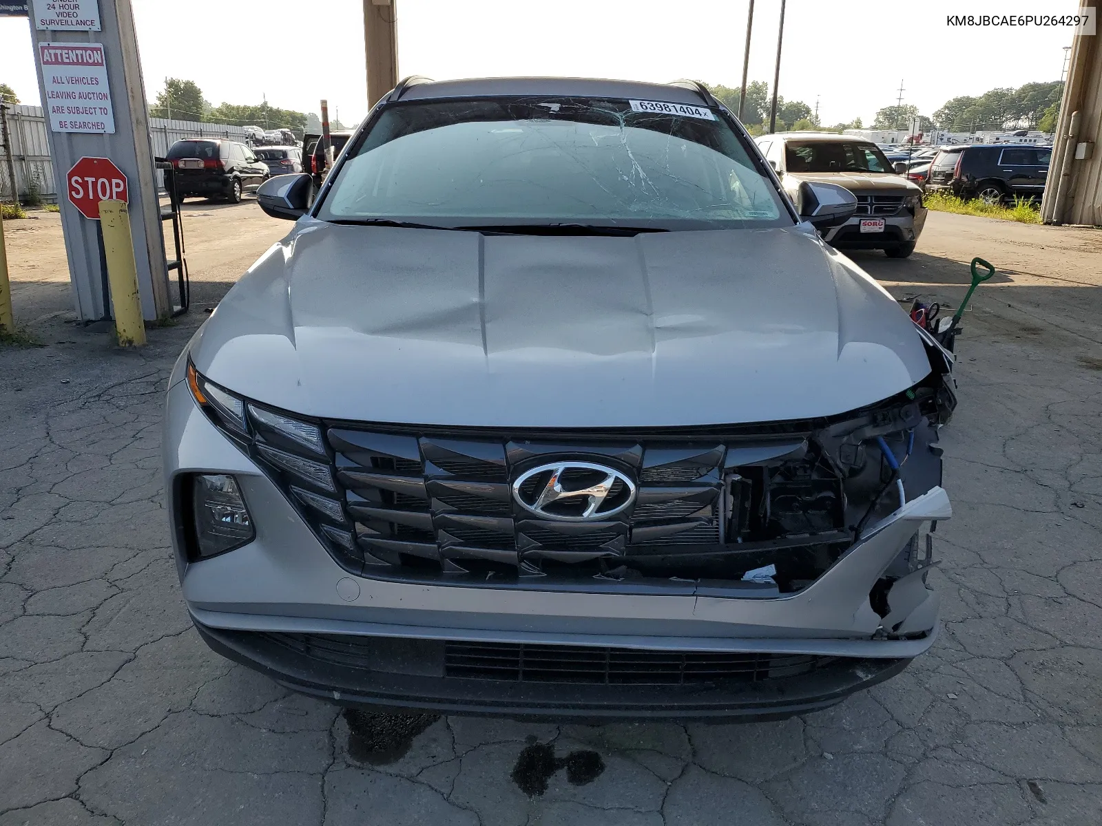 2023 Hyundai Tucson Sel VIN: KM8JBCAE6PU264297 Lot: 63981404