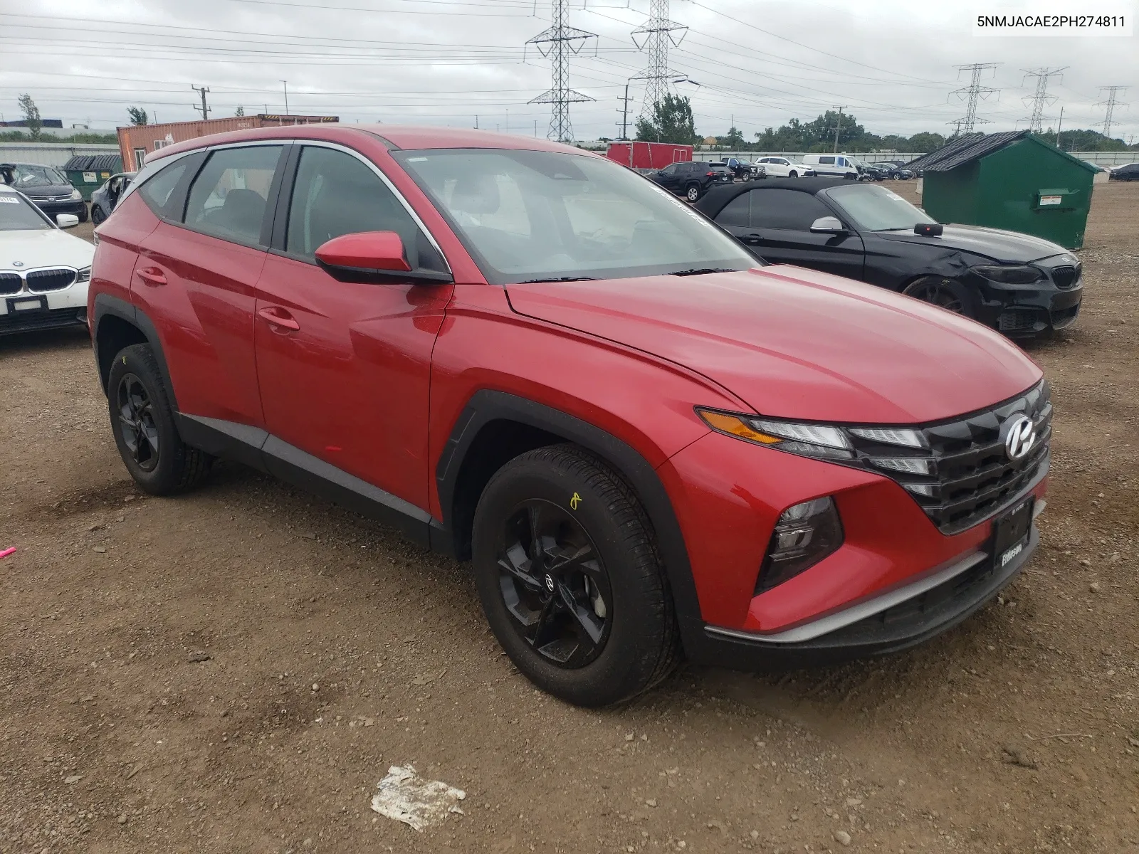 2023 Hyundai Tucson Se VIN: 5NMJACAE2PH274811 Lot: 64103074