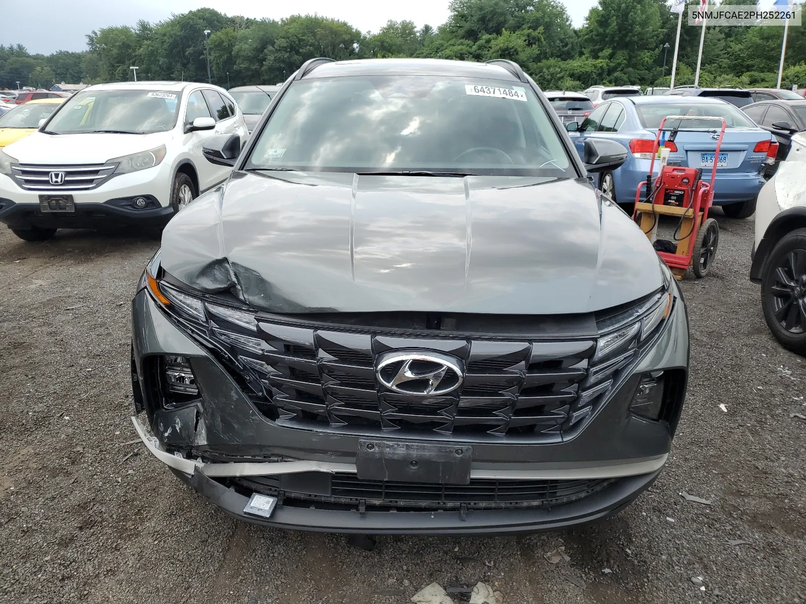 2023 Hyundai Tucson Sel VIN: 5NMJFCAE2PH252261 Lot: 64371484