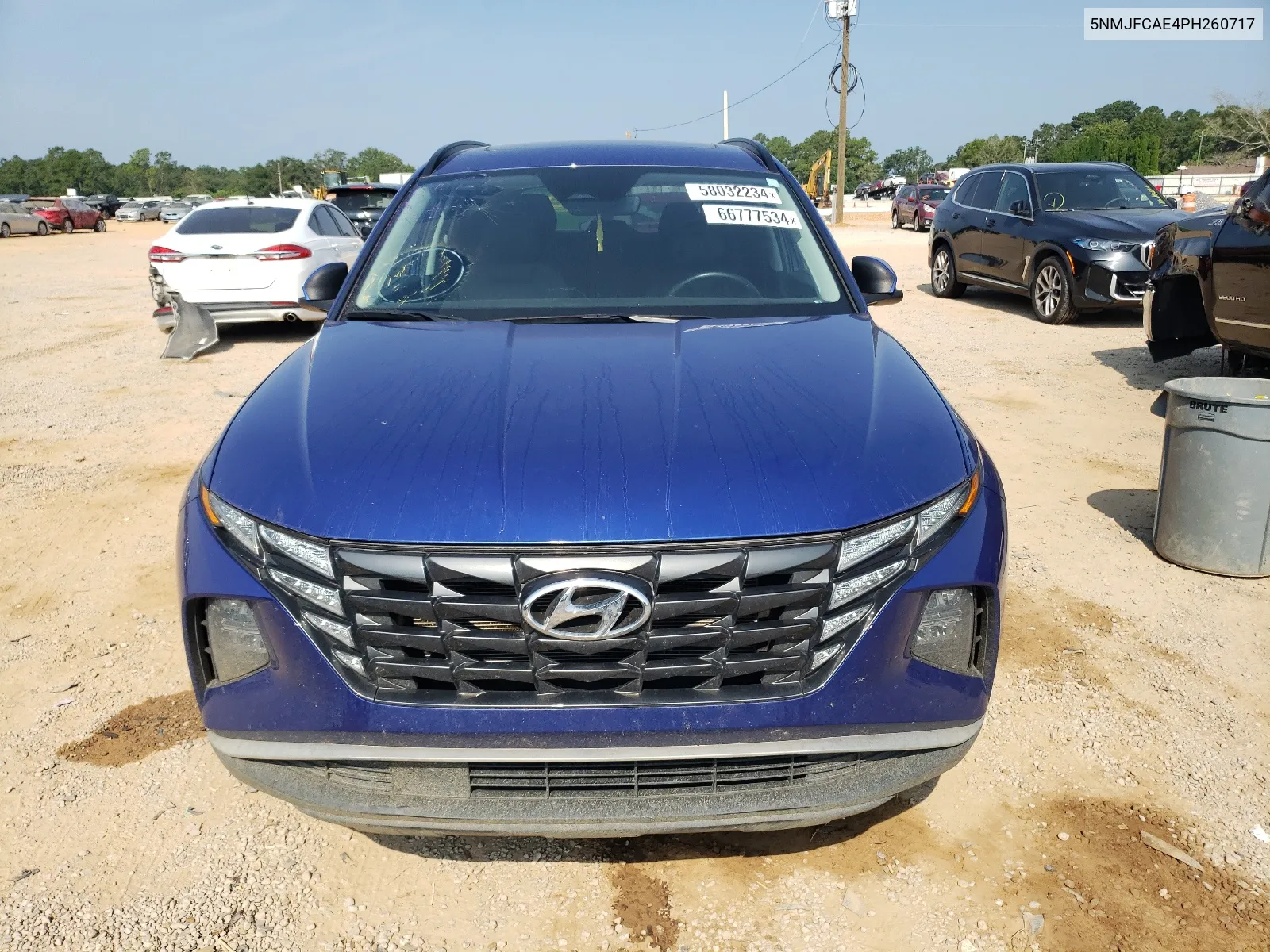 2023 Hyundai Tucson Sel VIN: 5NMJFCAE4PH260717 Lot: 66777534