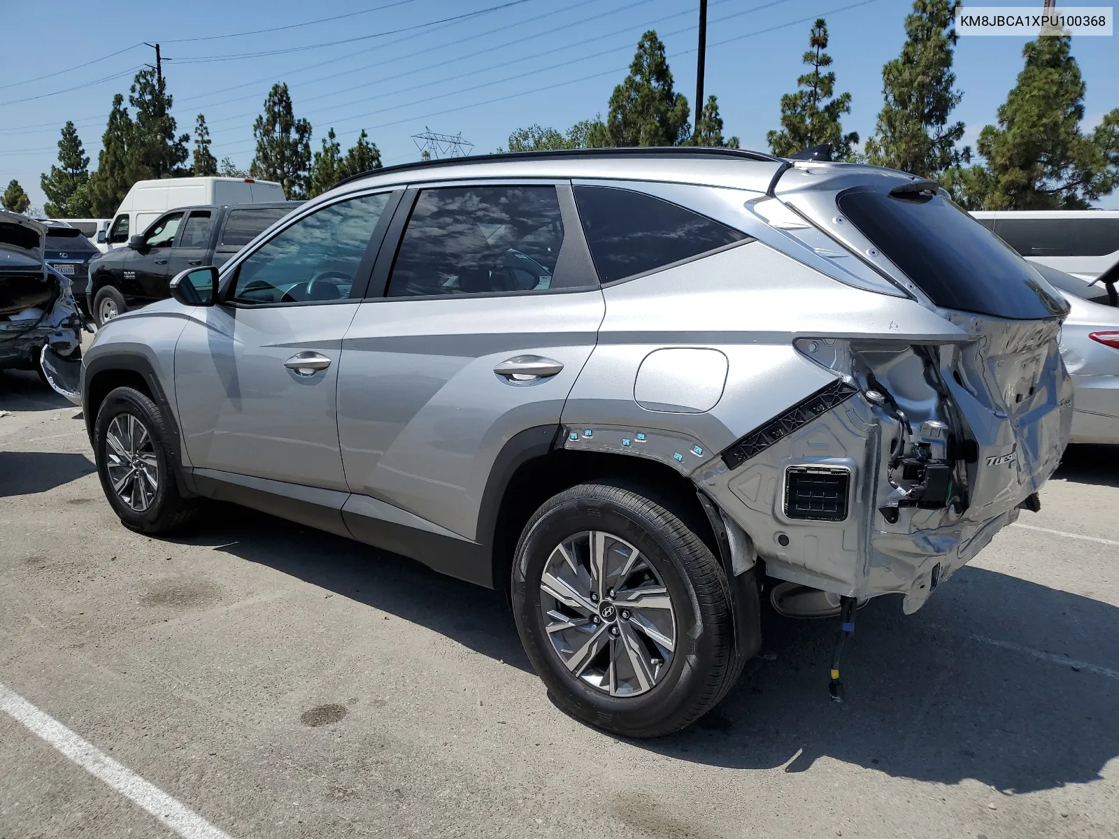 2023 Hyundai Tucson Blue VIN: KM8JBCA1XPU100368 Lot: 66789874