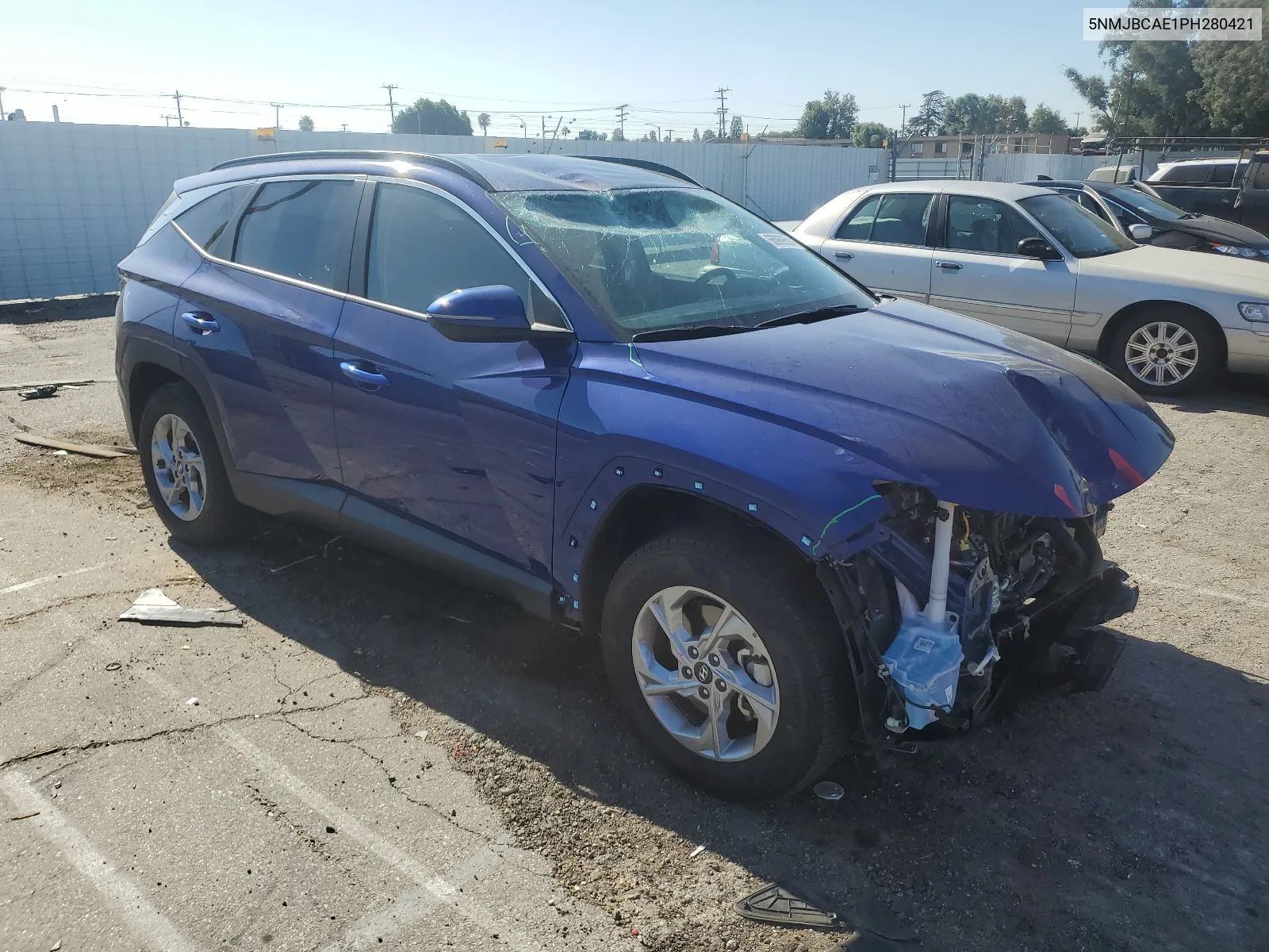 2023 Hyundai Tucson Sel VIN: 5NMJBCAE1PH280421 Lot: 66969584