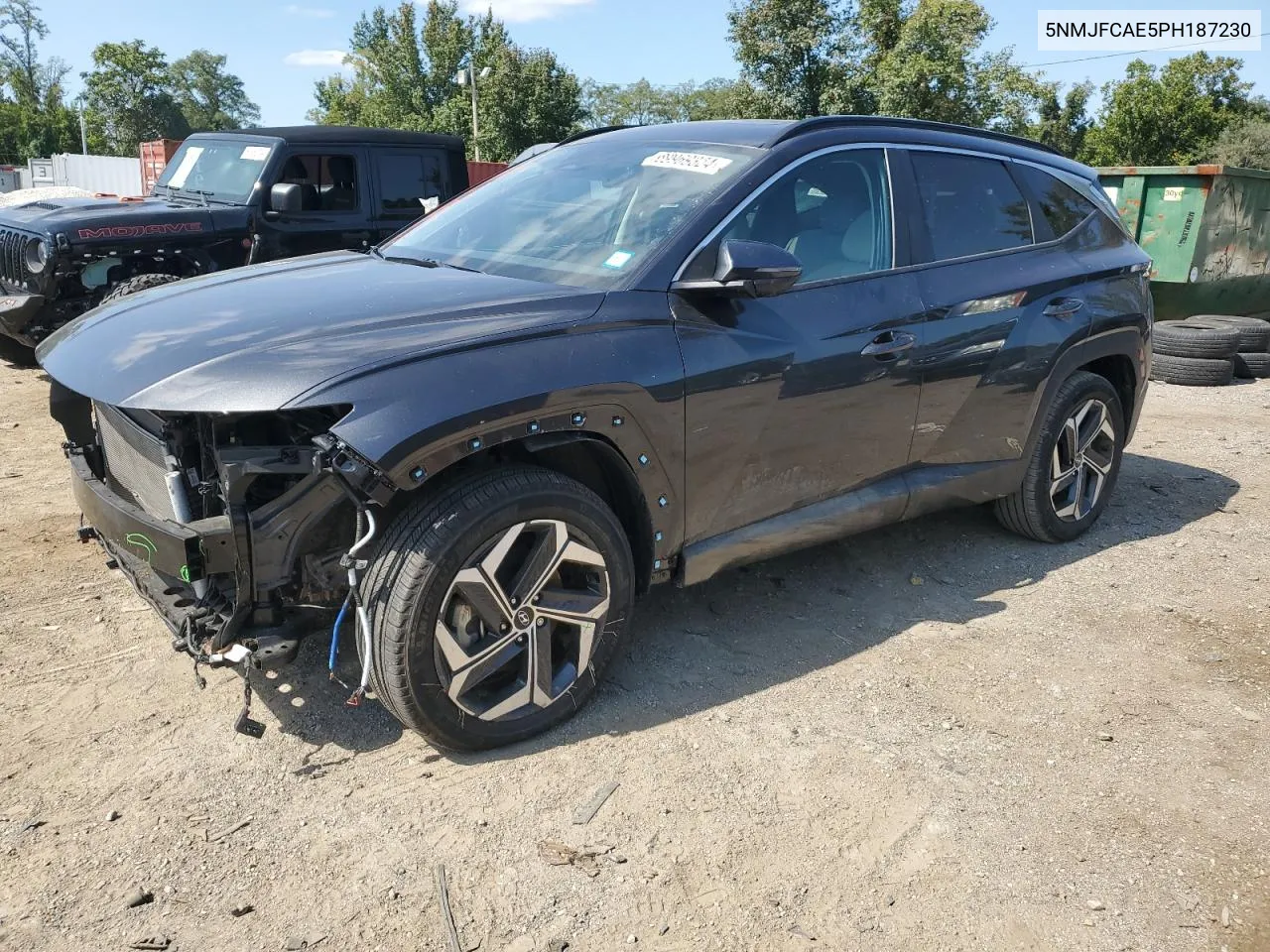 2023 Hyundai Tucson Sel VIN: 5NMJFCAE5PH187230 Lot: 69969324