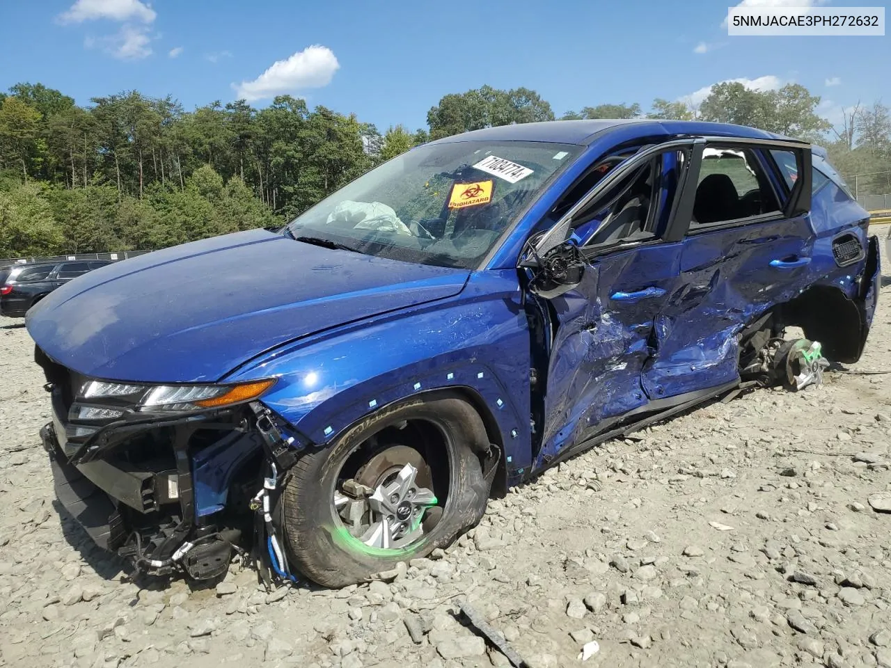 2023 Hyundai Tucson Se VIN: 5NMJACAE3PH272632 Lot: 71034774