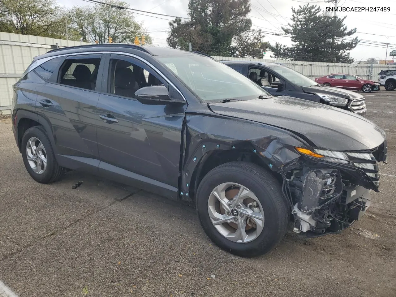 2023 Hyundai Tucson Sel VIN: 5NMJBCAE2PH247489 Lot: 72233484