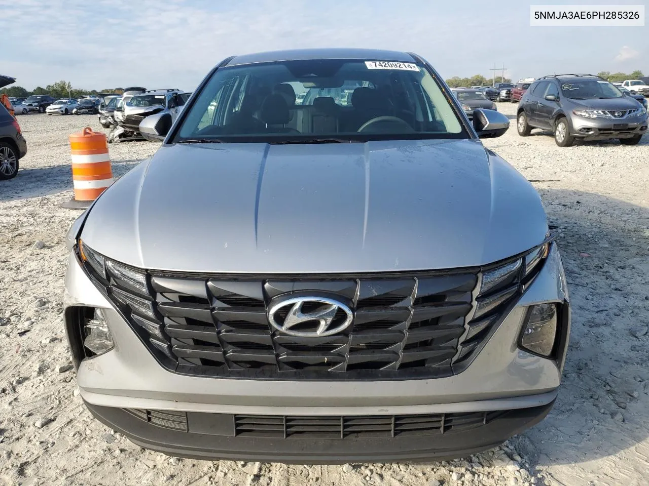 2023 Hyundai Tucson Se VIN: 5NMJA3AE6PH285326 Lot: 74209214