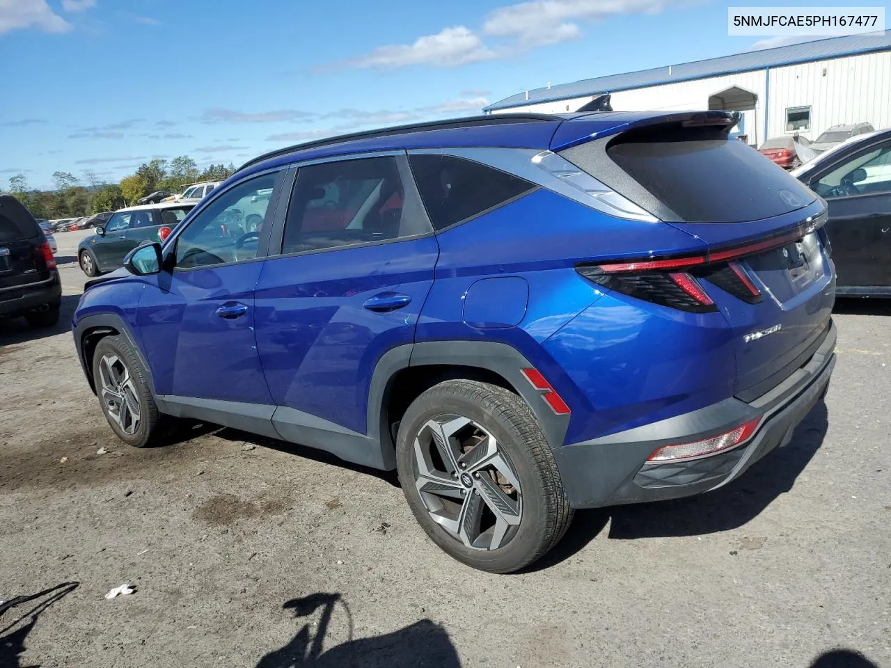 2023 Hyundai Tucson Sel VIN: 5NMJFCAE5PH167477 Lot: 74225294