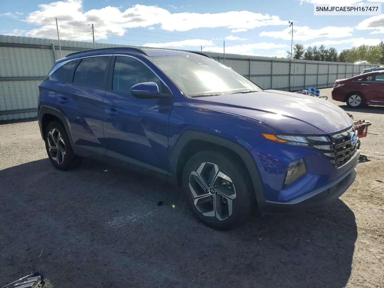 2023 Hyundai Tucson Sel VIN: 5NMJFCAE5PH167477 Lot: 74225294