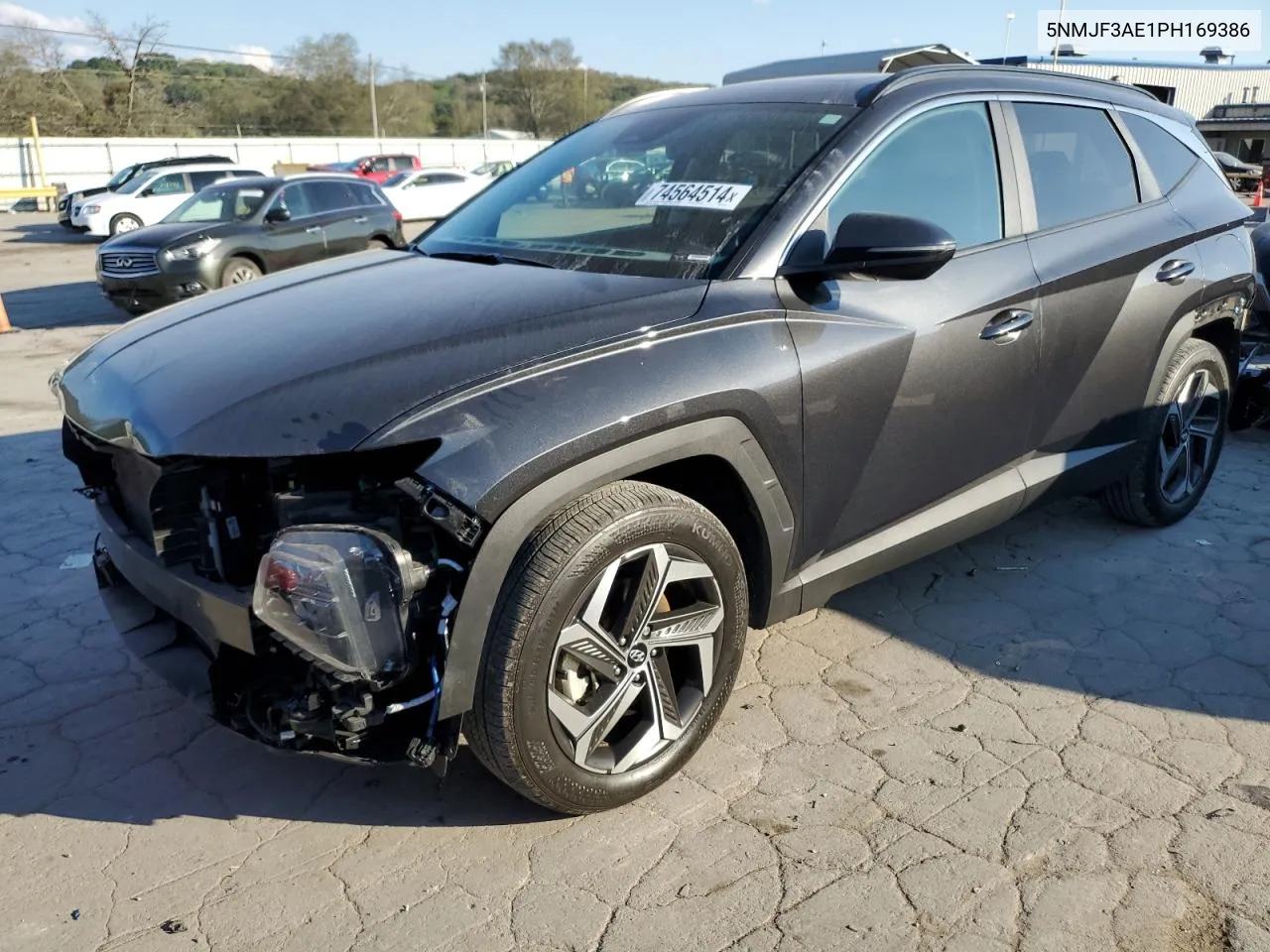 2023 Hyundai Tucson Sel VIN: 5NMJF3AE1PH169386 Lot: 74564514