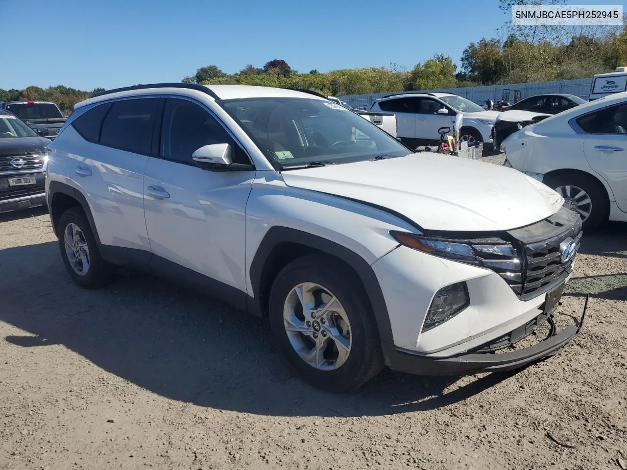 2023 Hyundai Tucson Sel VIN: 5NMJBCAE5PH252945 Lot: 75486624