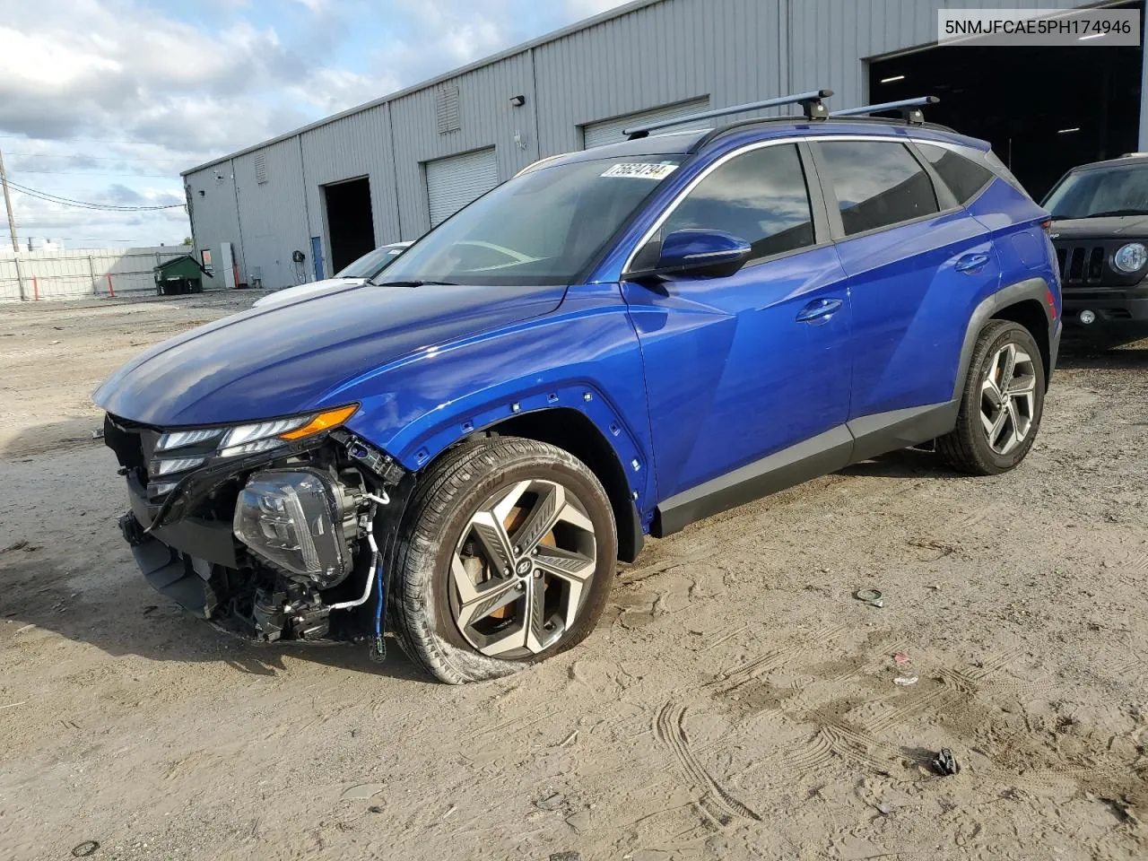 2023 Hyundai Tucson Sel VIN: 5NMJFCAE5PH174946 Lot: 75624794