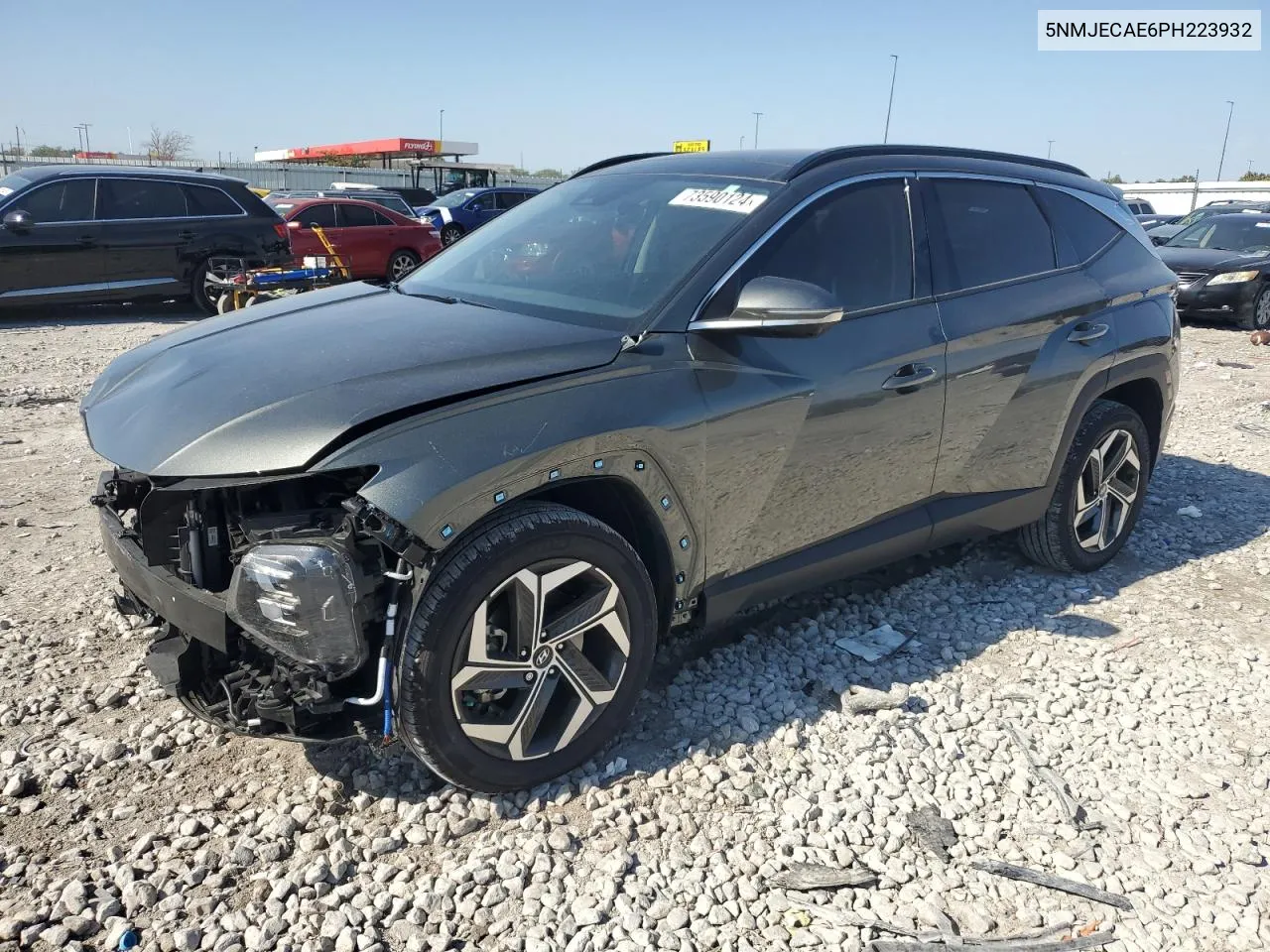 2023 Hyundai Tucson Limited VIN: 5NMJECAE6PH223932 Lot: 75904244