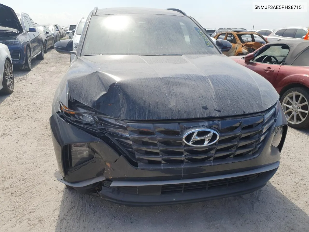 2023 Hyundai Tucson Sel VIN: 5NMJF3AE5PH287151 Lot: 76327654