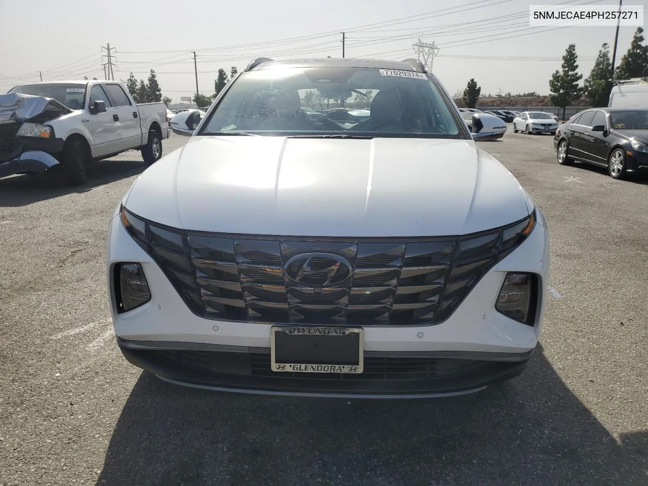 2023 Hyundai Tucson Limited VIN: 5NMJECAE4PH257271 Lot: 77029374