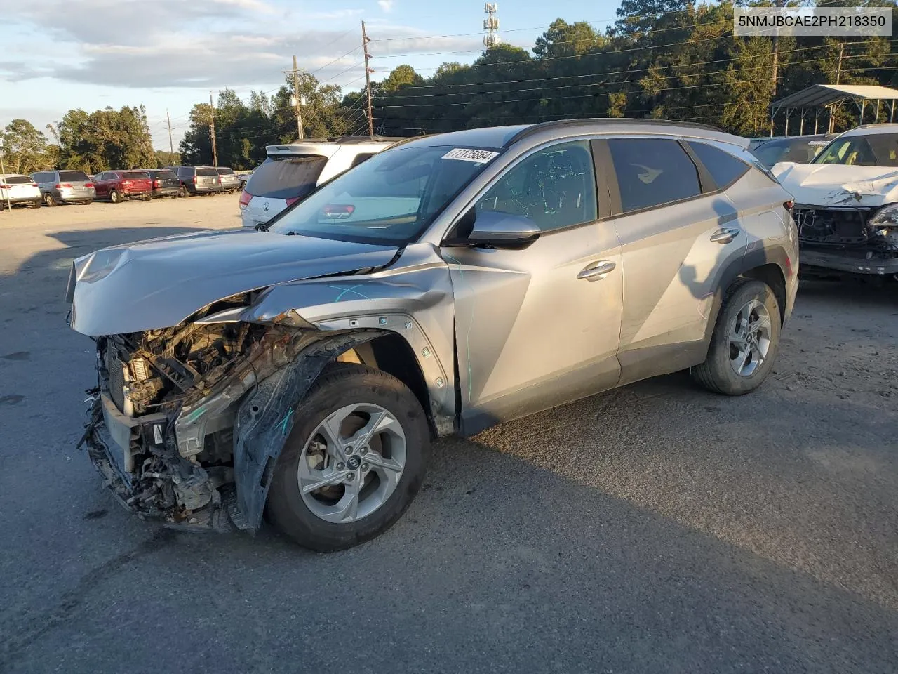 2023 Hyundai Tucson Sel VIN: 5NMJBCAE2PH218350 Lot: 77125864