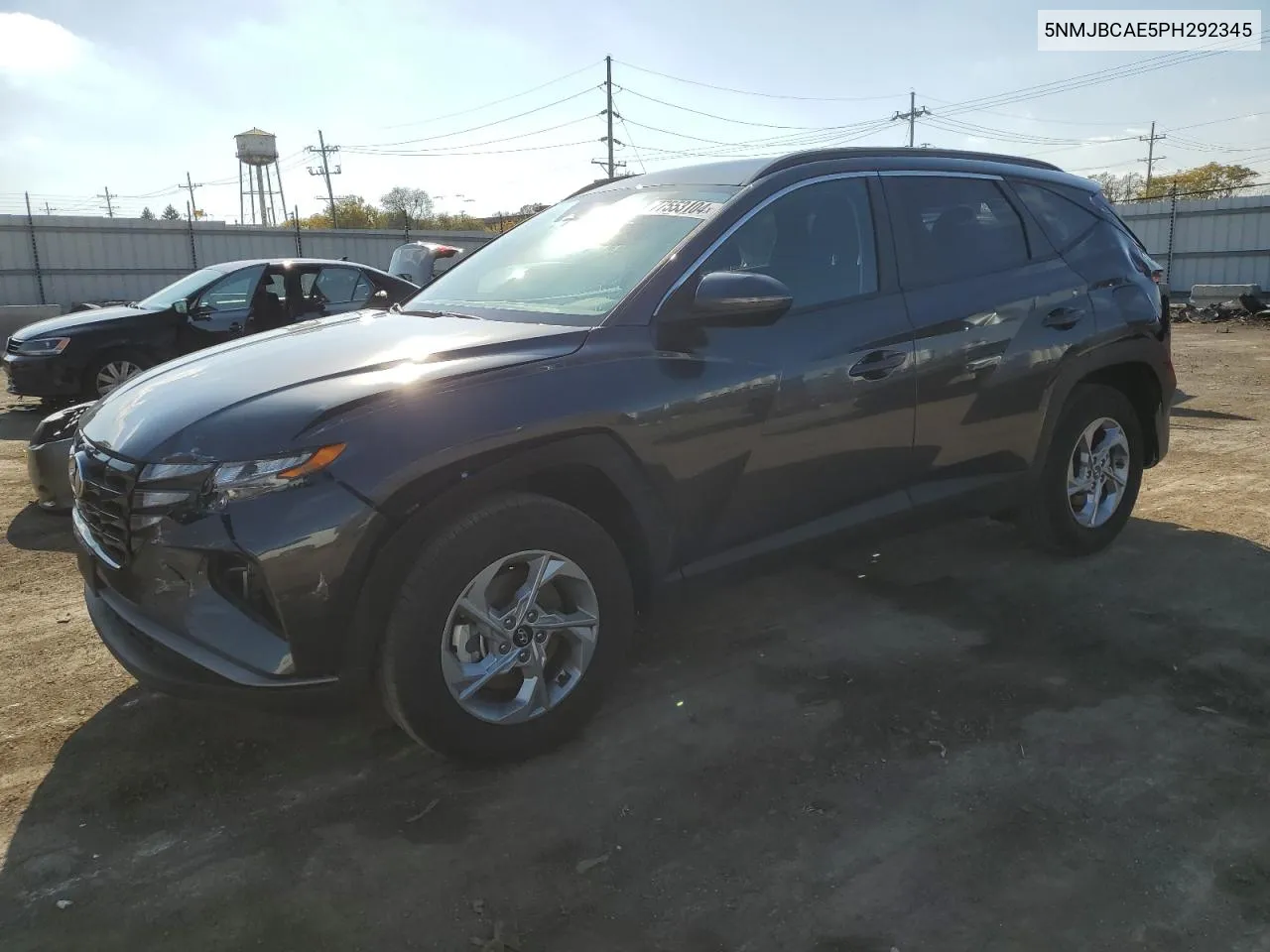 2023 Hyundai Tucson Sel VIN: 5NMJBCAE5PH292345 Lot: 77553104