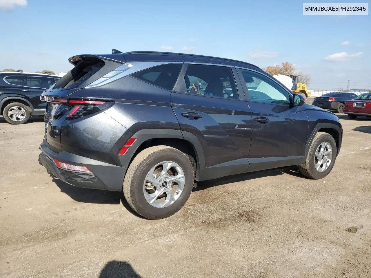 2023 Hyundai Tucson Sel VIN: 5NMJBCAE5PH292345 Lot: 77553104