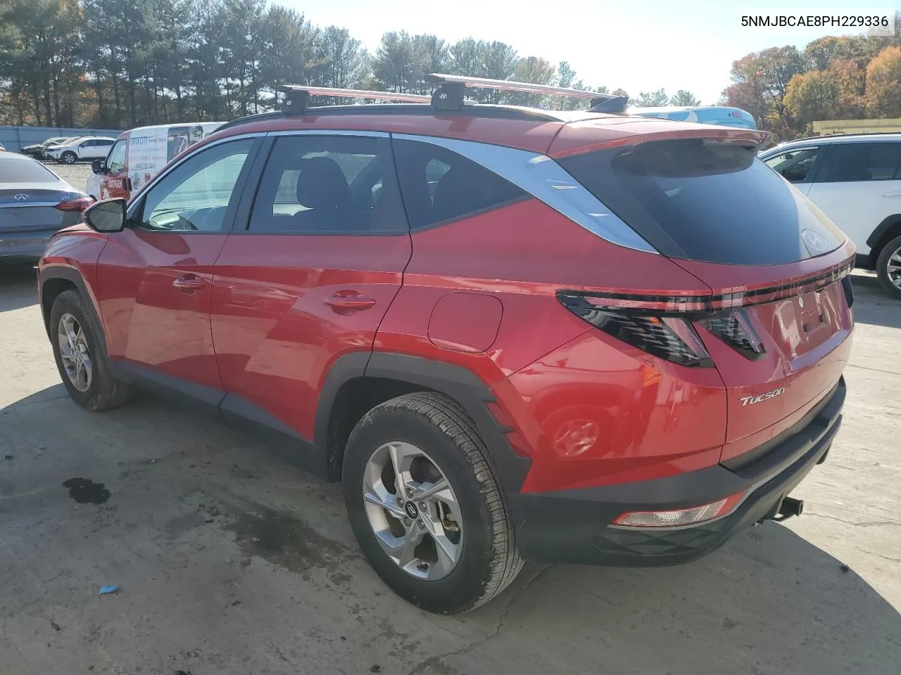 2023 Hyundai Tucson Sel VIN: 5NMJBCAE8PH229336 Lot: 77848874