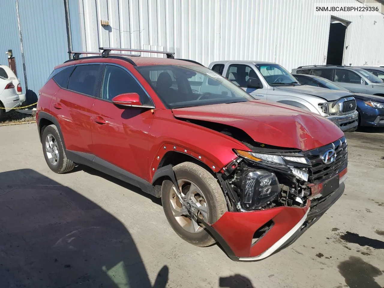 2023 Hyundai Tucson Sel VIN: 5NMJBCAE8PH229336 Lot: 77848874