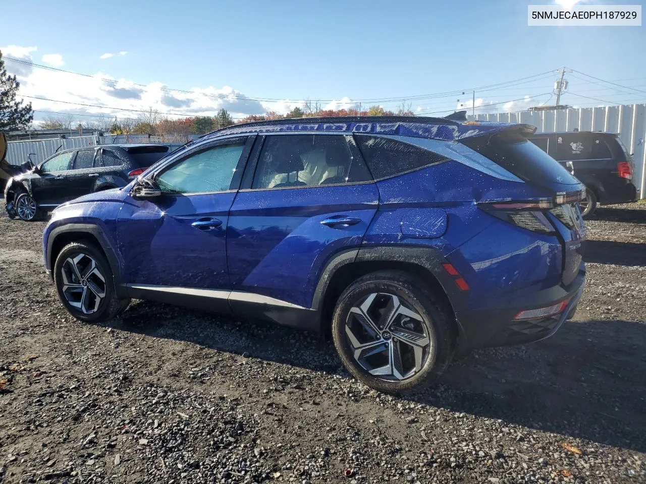 2023 Hyundai Tucson Limited VIN: 5NMJECAE0PH187929 Lot: 78508044