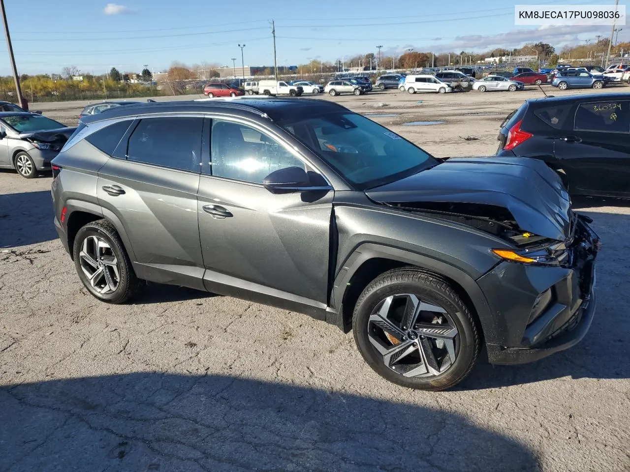 2023 Hyundai Tucson Limited VIN: KM8JECA17PU098036 Lot: 79125534