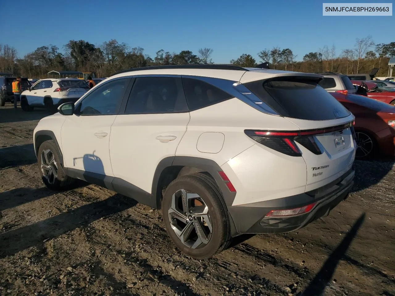 2023 Hyundai Tucson Sel VIN: 5NMJFCAE8PH269663 Lot: 80397614