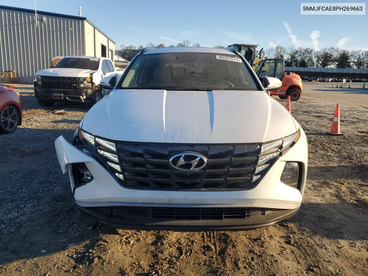 2023 Hyundai Tucson Sel VIN: 5NMJFCAE8PH269663 Lot: 80397614